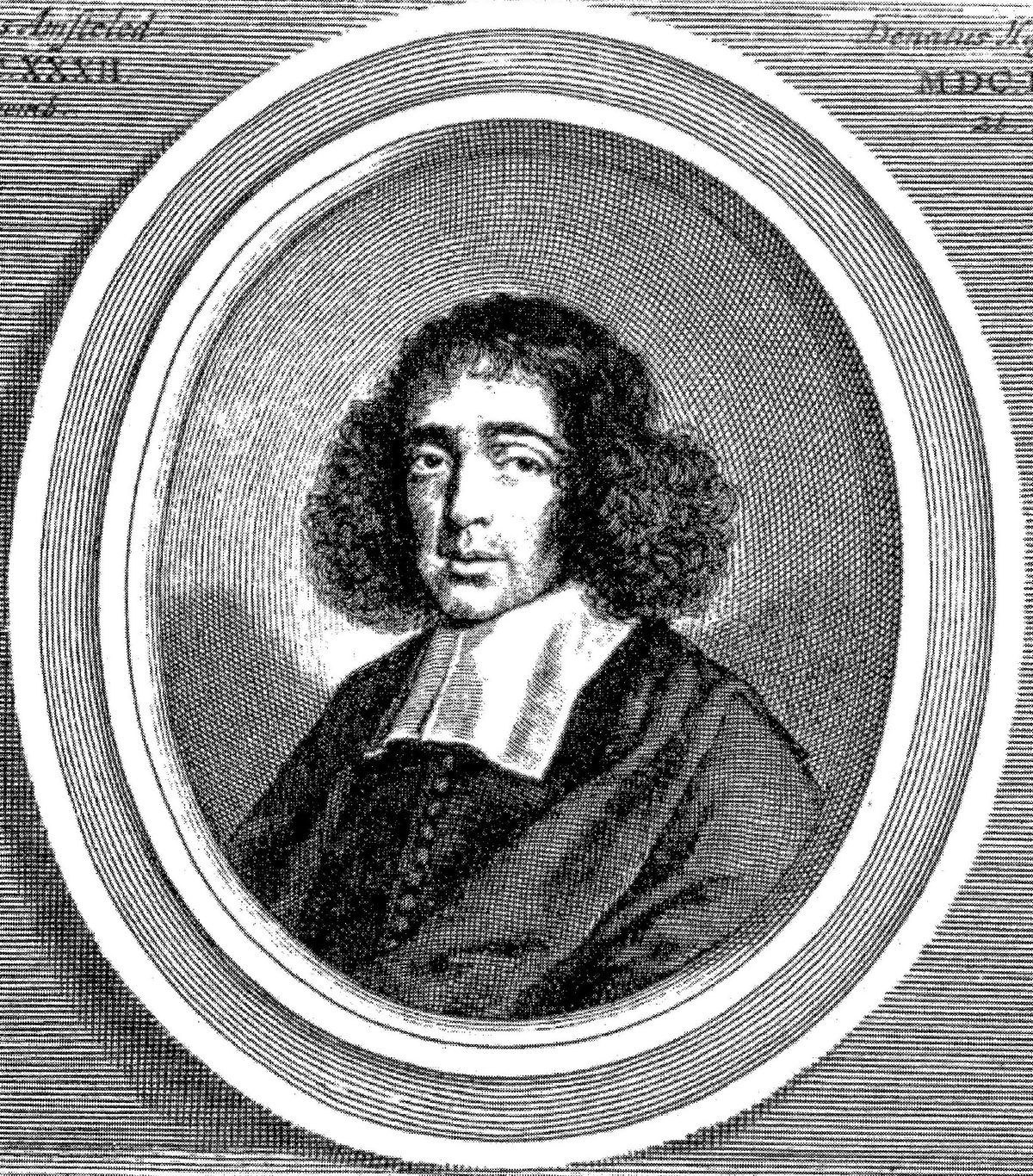 Gravure de Spinoza, Nagelate Schriften (Amsterdam, 1677)